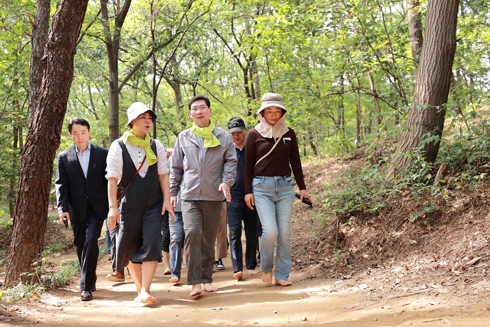 용인특례시, ‘한숲 어싱길’ 조성