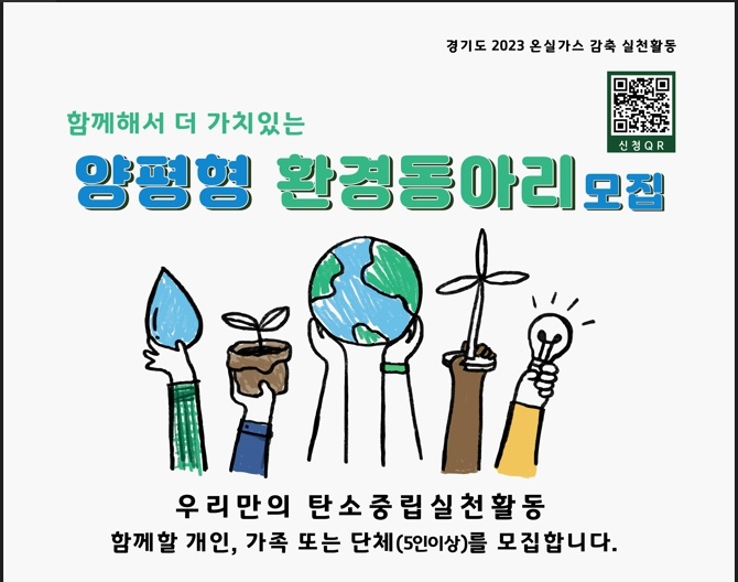 양평군, ‘2023년 환경동아리 지원사업’ 추진