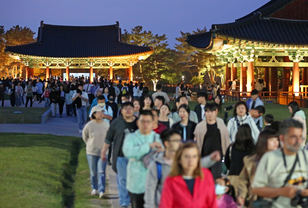 경주시, 올해 들어 9월까지 관광객 3600만 명 다녀가