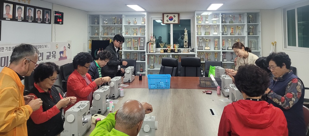 합천군 쌍책면, 기초생활거점사업 ‘홈패션 미씽교실’ 운영