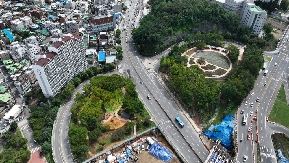 구로구, 오류IC 유휴부지 주민들의 힐링장소로 탈바꿈