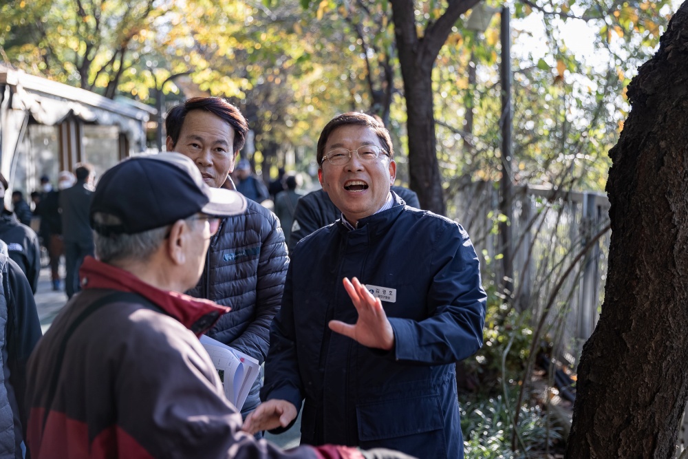 광진구, 중랑천 산책로 벚나무‧수국 특화길 조성