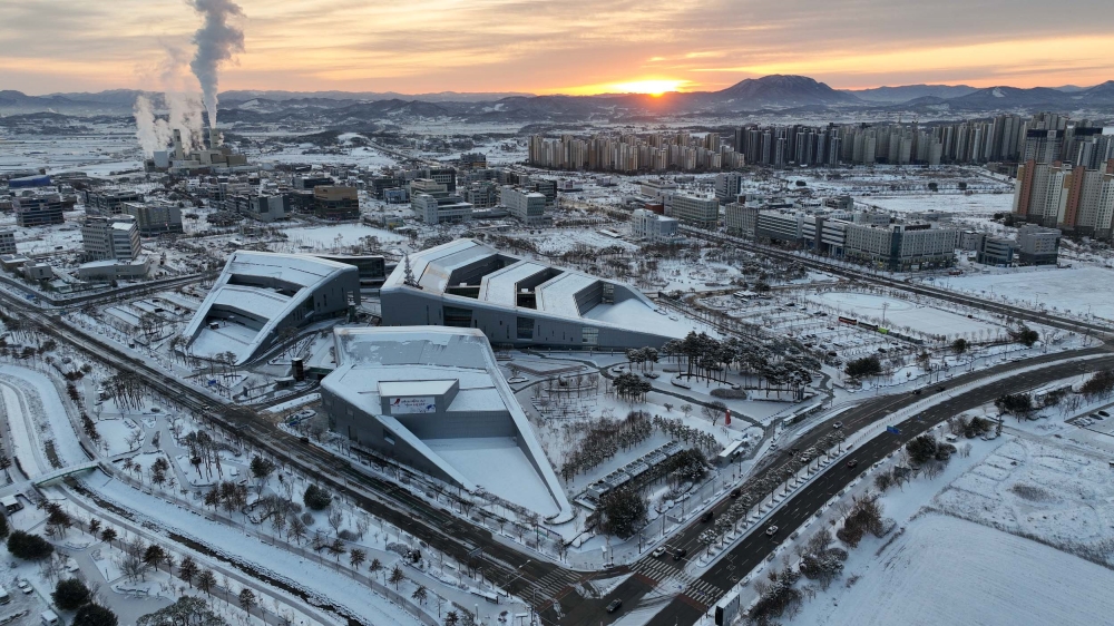 [포토] 내포신도시 설경