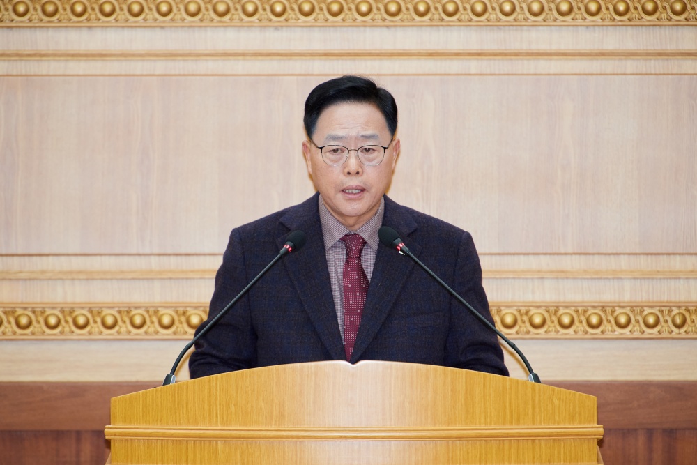 강수현 양주시장, 내년 시정운영 방향 제시