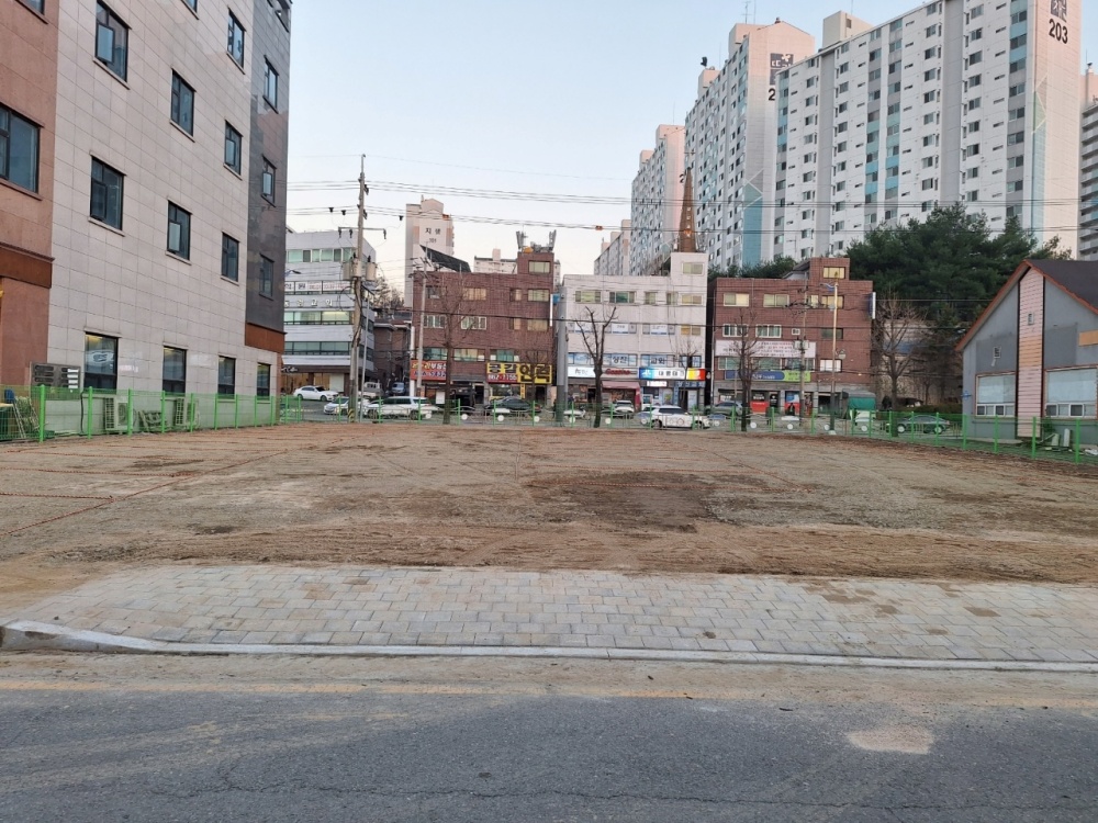 동두천시, 불현 택지지구 임시 공영주차장 문 열어