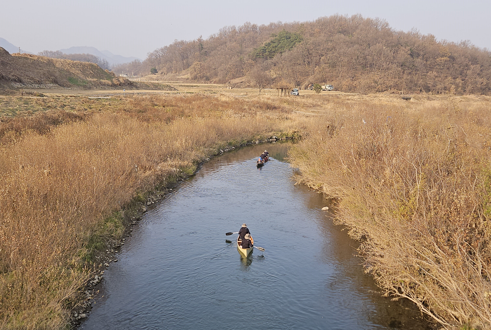 충주시, '장자늪 카누체험장' 시범운영 완료