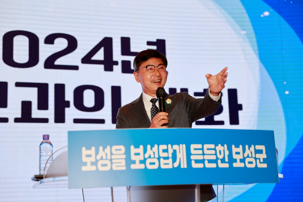 발로 뛰는 김철우 보성군수, ‘2024 찾아가는 군민과의 대화’ 다양한 의견 청취