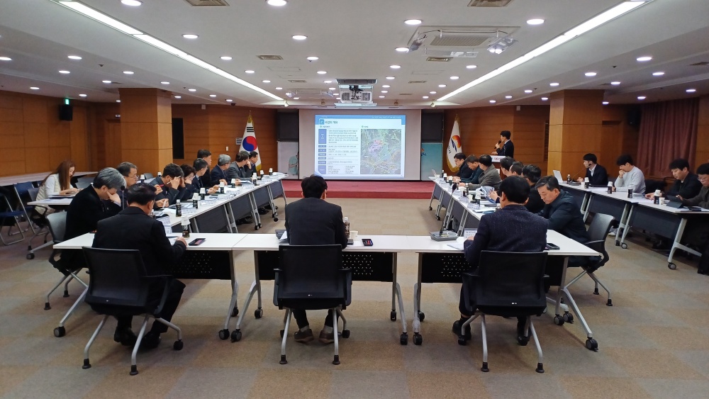 김천시, 자동차 서비스 복합단지 및 주행시험장 조성 사업 용역 중간 보고회