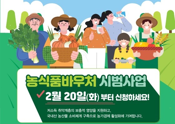 달성군, 2년 연속 ‘농식품바우처’ 시범사업 선정