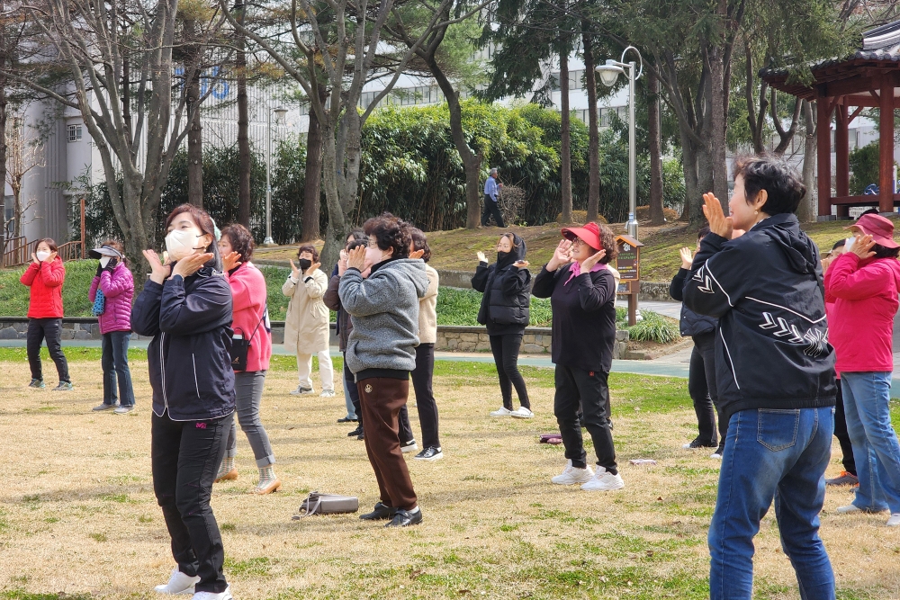 광산구, 주민 모두 함께하는 '건강체조교실' 운영