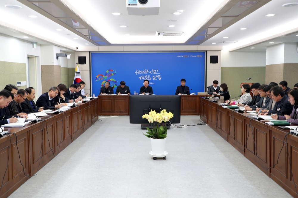 안동시, 내년도 국·도비사업 확보 추진상황 보고회 가져