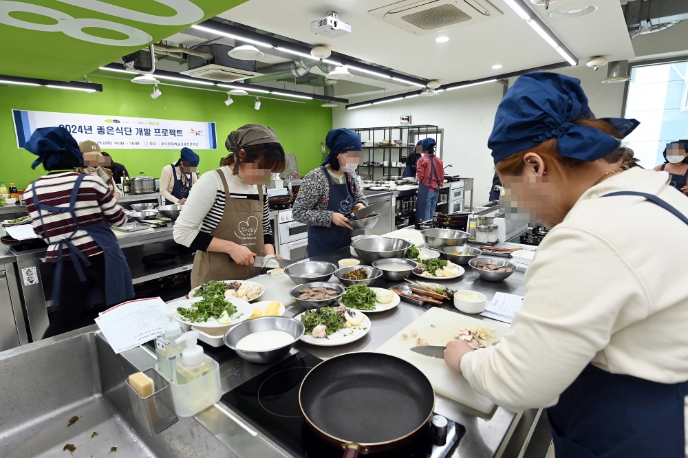 부평구, ‘2024년 좋은식단 개발 프로젝트’ 성료