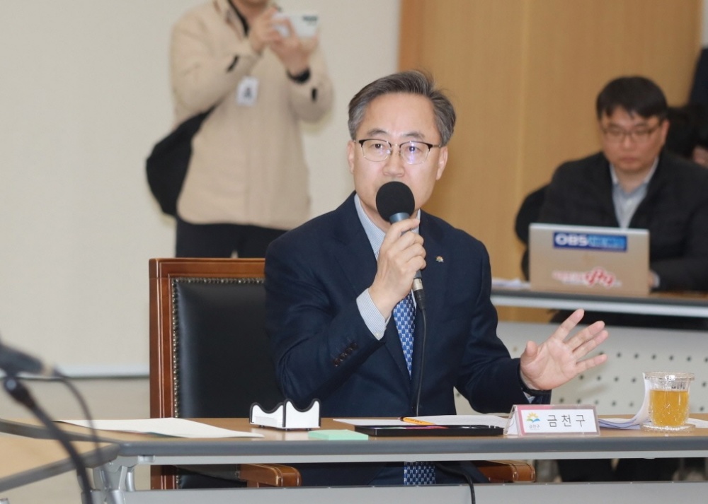 유성훈 금천구청장, 경부선 철도 지하화를 위한 첫걸음, 공동건의서 합의