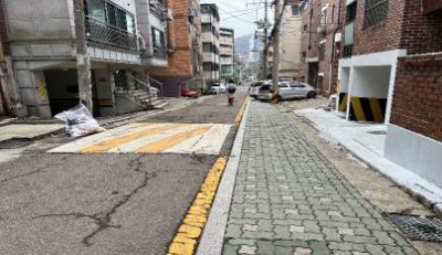 서대문구, 보행 안전 증진 위해 증가로8길 일대 도로구조 개선