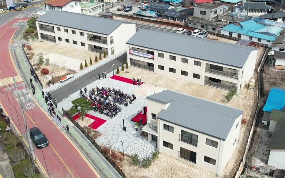 의령 화정 '작은학교 살리기'...공공임대주택 준공