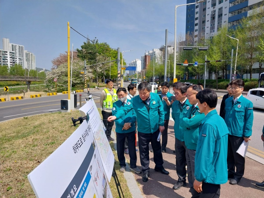 안양시, 우기철 대비 자동차단시설 설치… 공사비 12억 원