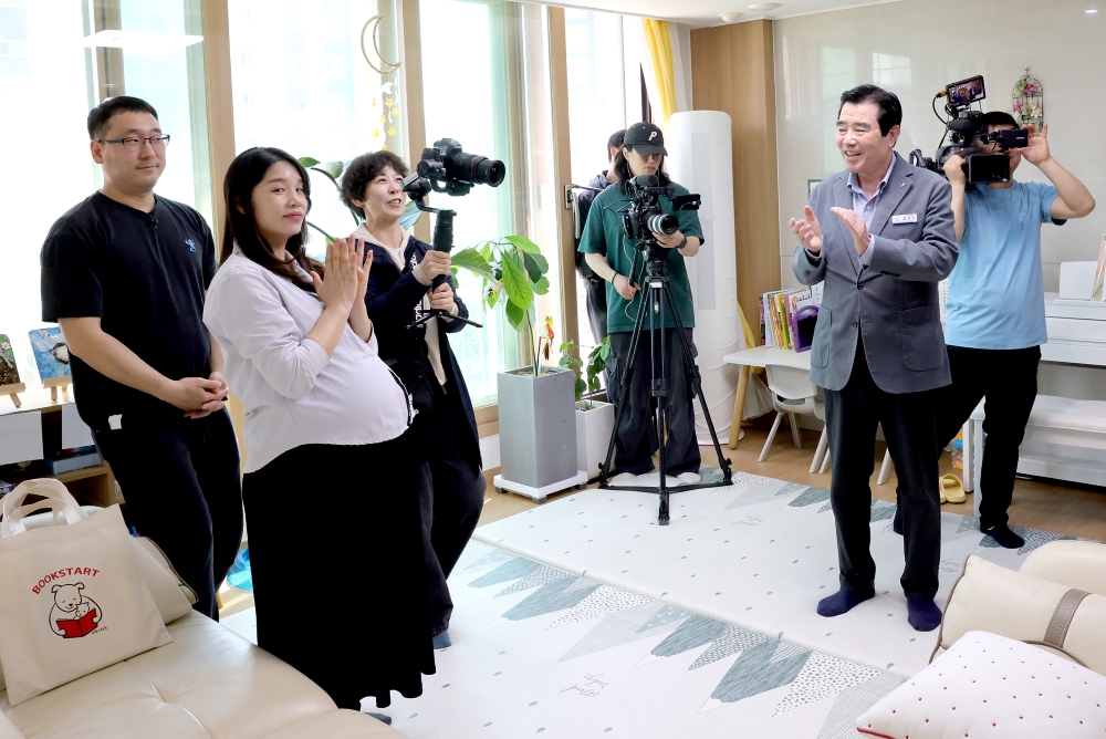 김동일 보령시장, 지역 '출산 장려 분위기' 조성 앞장서
