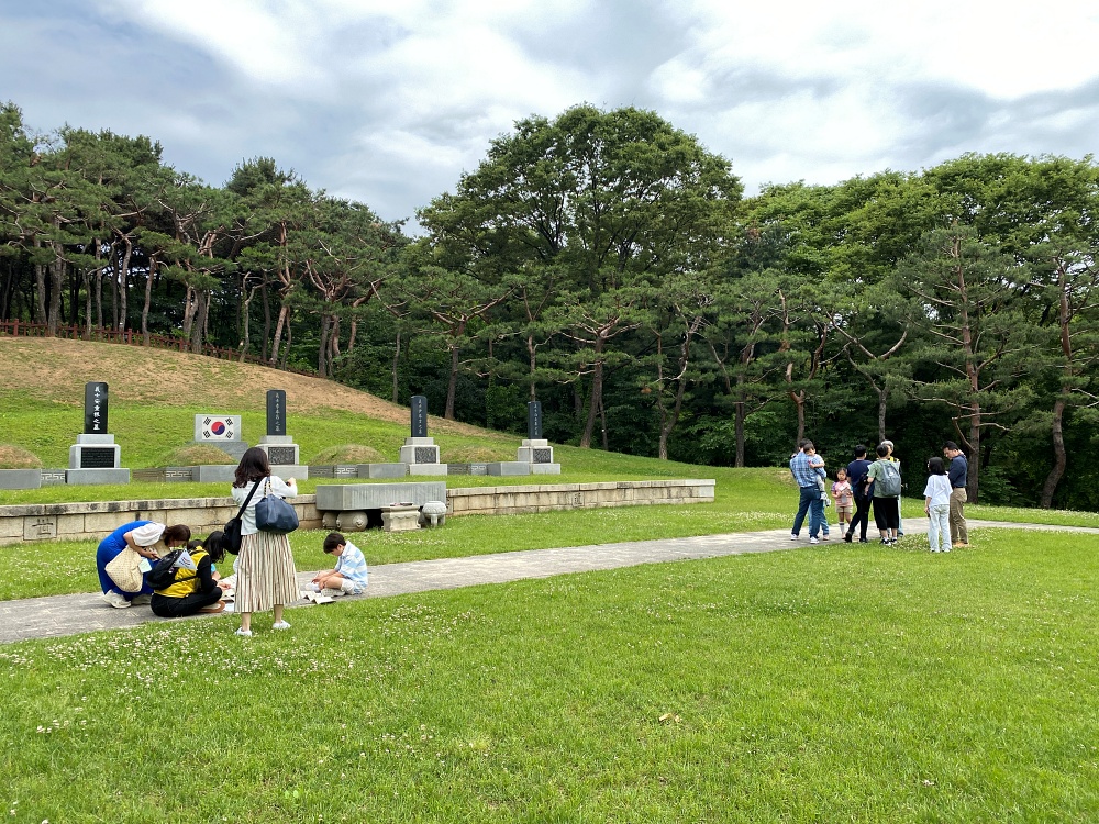 용산구, 효창공원 역사문화 프로그램 진행