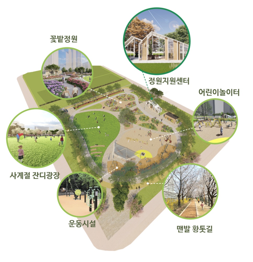 문래동 공공부지, 주민들 품으로… 영등포구, ‘문래동 꽃밭정원’ 개장