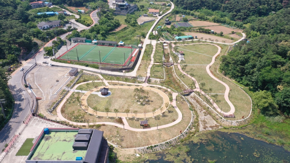 경주시, 도심 속 생태공원 ‘구곡지 친수공간’ 이번달 말 준공