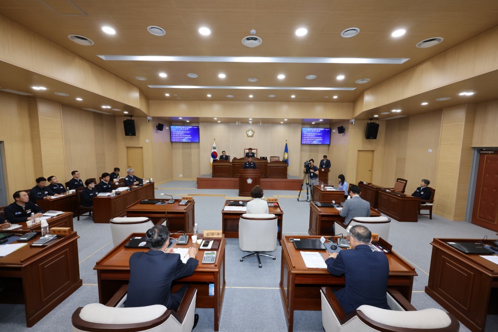 청송군의회, 제272회 정례회 개회