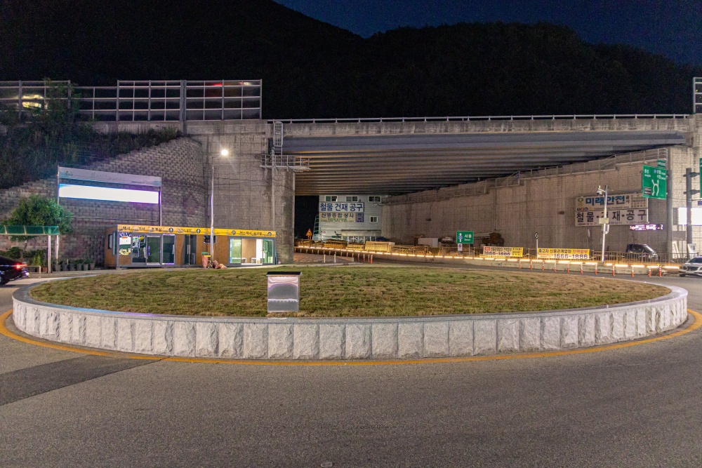 정선군 도시재생지원센터, 사북진입로 경관개선 사업