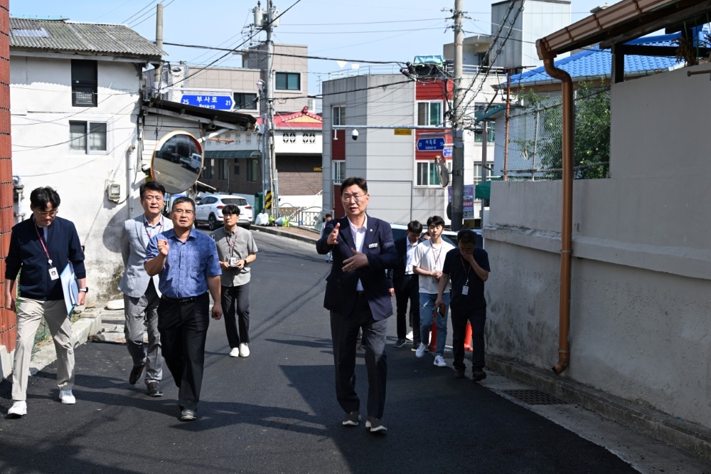 대전 중구, '학교 주변 통학로' 위해요인 개선 위한 현장점검 실시