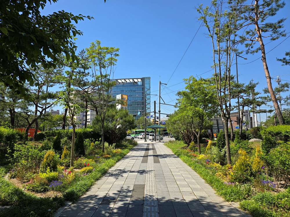 강서구, 마곡나루역, 강서구청 사거리, 서울식물원 인근에 녹지 조성