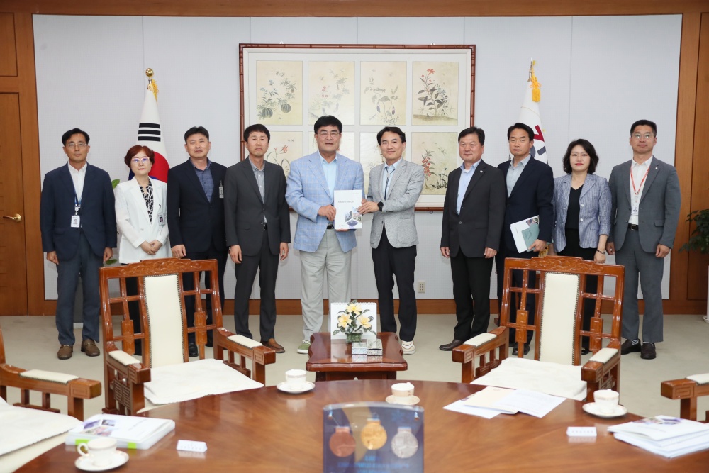 박상수 삼척시장, 강원특별자치도 방문 지역현안사업 건의