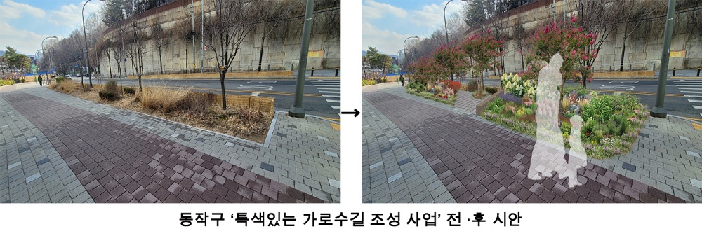 동작구, 도심 속 특색있는 가로수길 만든다