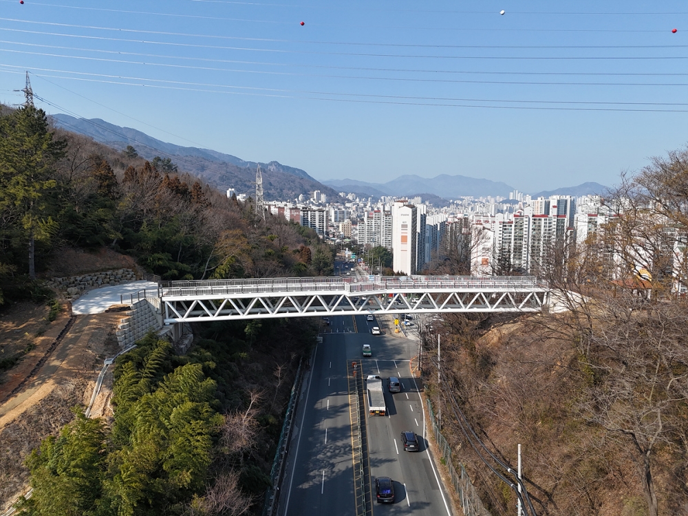 창원특례시,‘월영하늘다리’ 무학산~청량산 연결