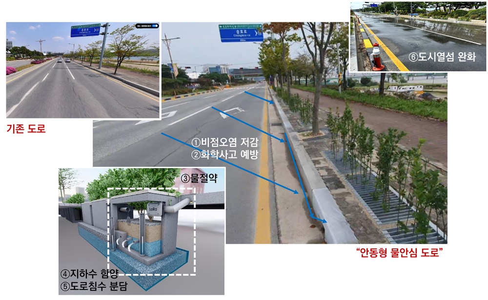 안동시 도시녹색댐, 침수대응에 '큰 효과' 보여