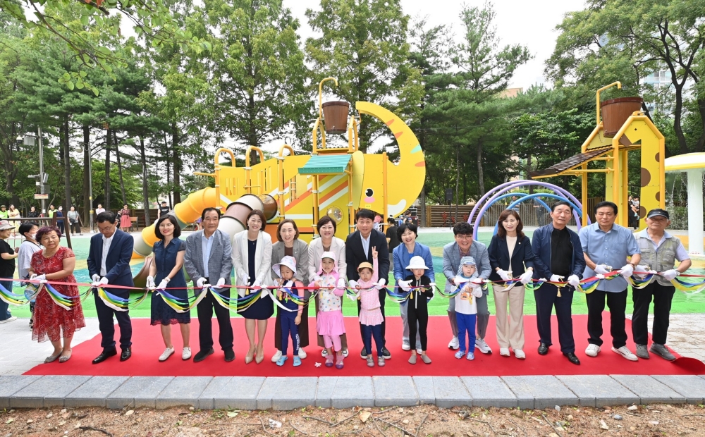 부평구, ‘일신공원 어린이물놀이장 조성사업’ 준공