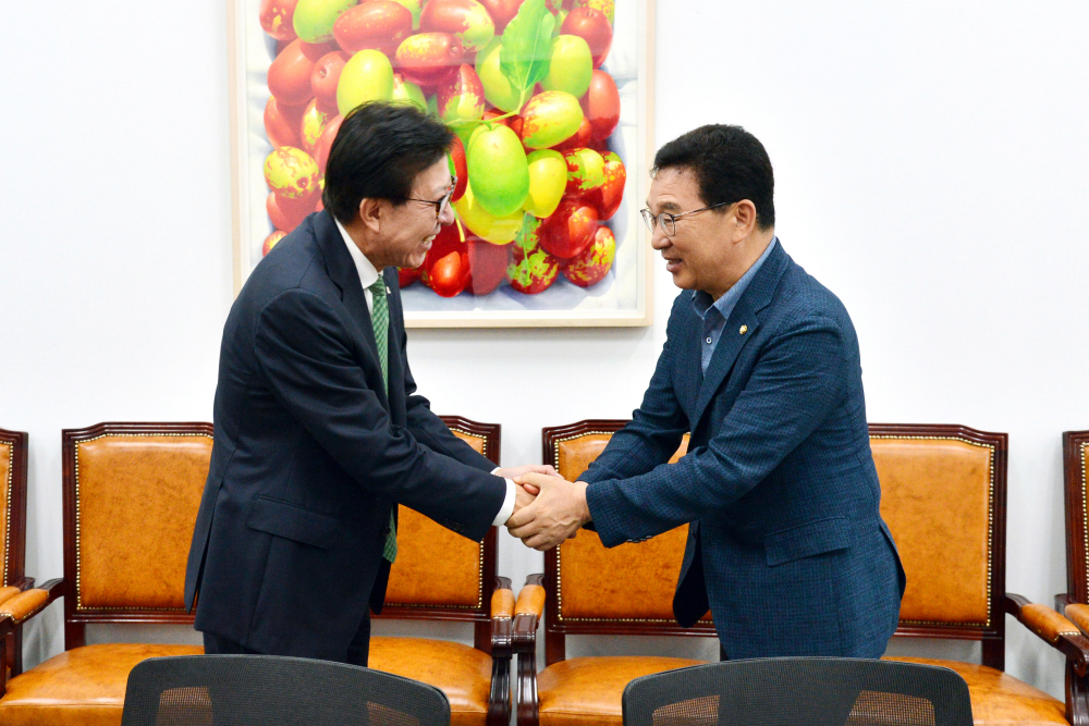 박형준 부산시장, '부산 글로벌허브도시 특별법' 조속 처리 촉구 위해 국회 방문