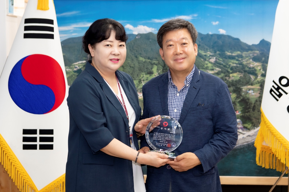 울릉군, '저소득 취약계층 건강보험료 지원사업' 우수기관 선정 쾌거!