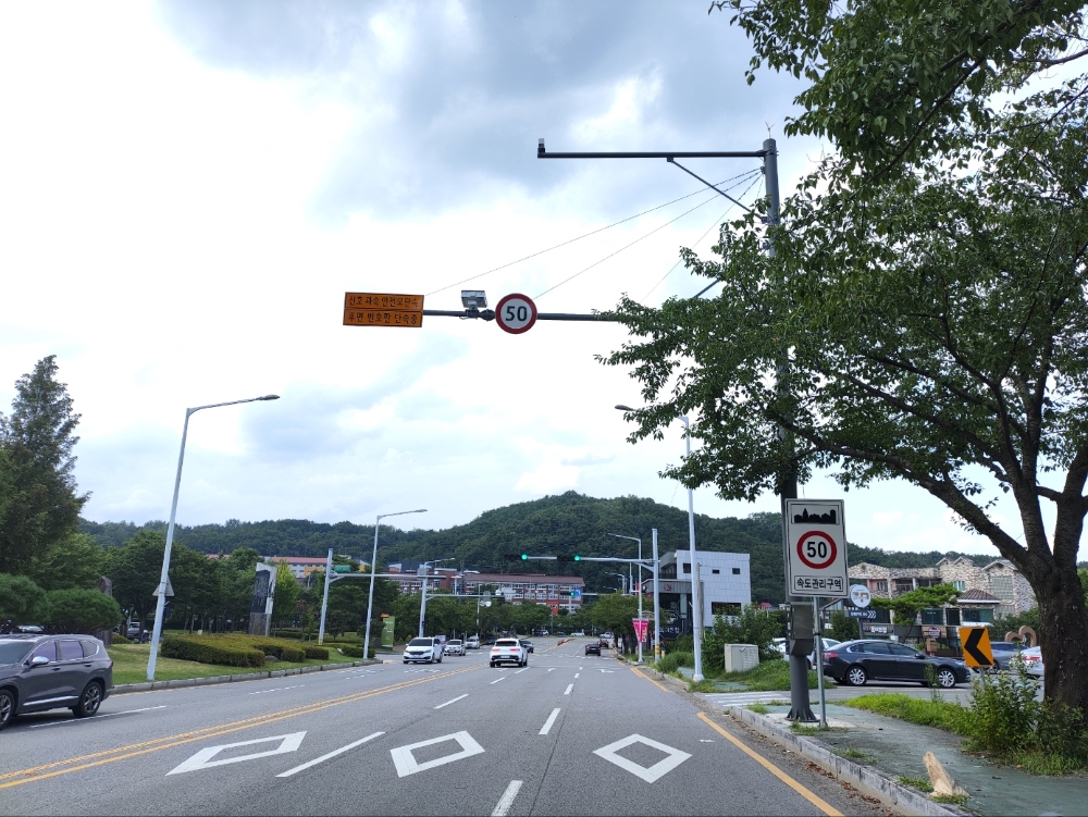 구미시, 후면무인교통단속장비 설치...이륜차 집중 단속 나서