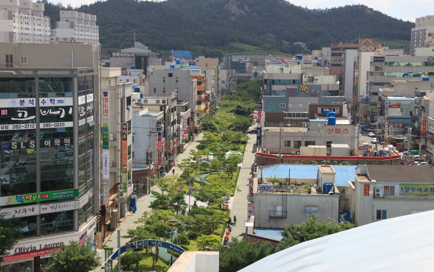 목포 십자형 도시숲, 산림청 '아름다운 도시숲 50선' 선정