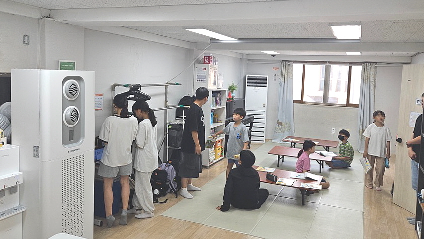 강북구, 서울 자치구 최초로 지역아동센터에 스마트 환기청정기 보급