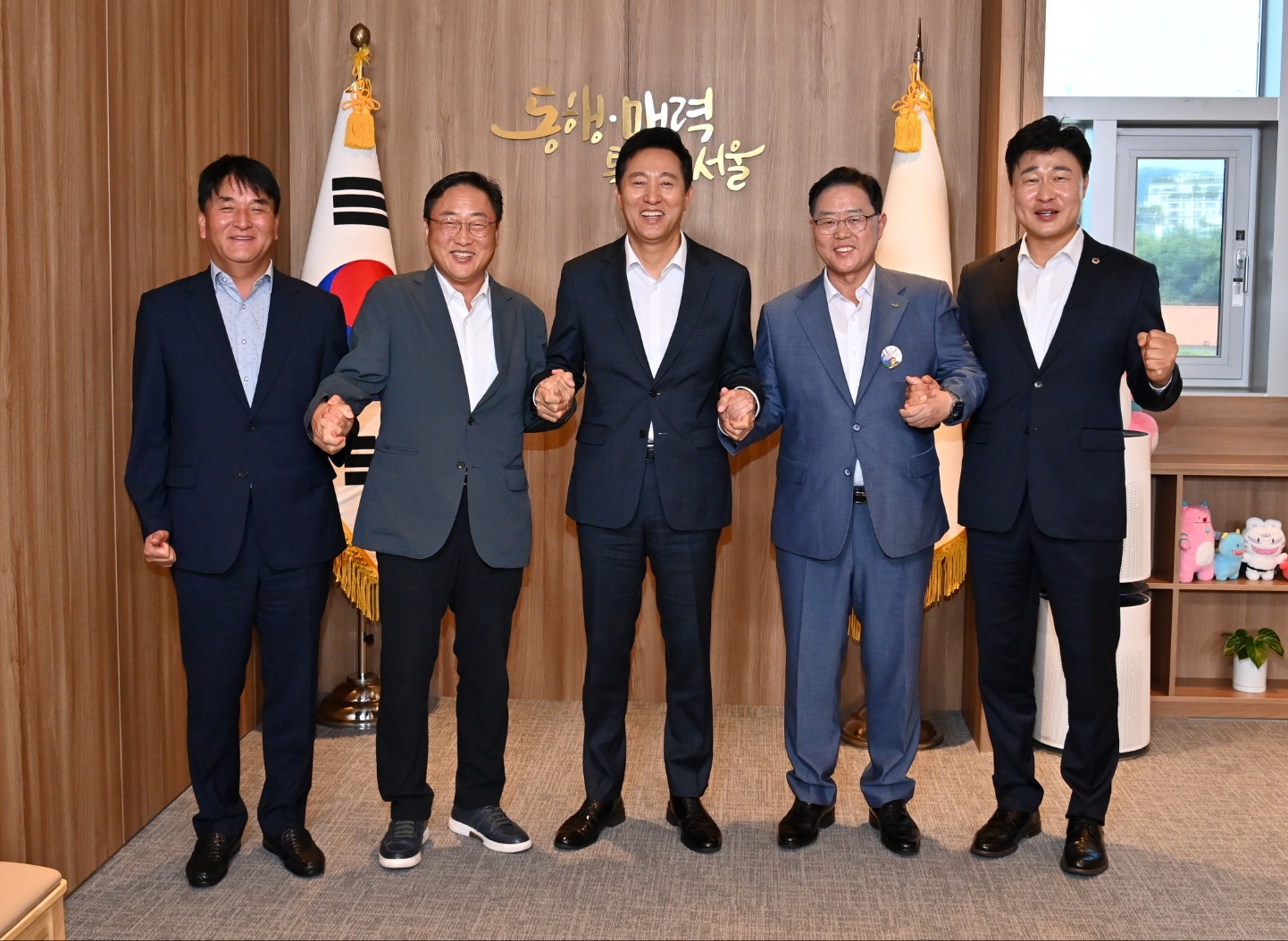 양주시장, 서울시장과 대중교통 현안사항 논의