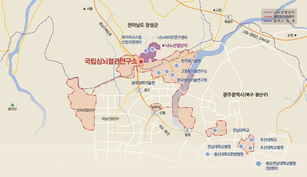 장성에 국립심뇌혈관연구소 건립, 총사업비 769억 확정