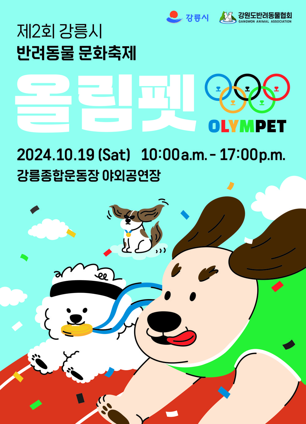 강릉시, 반려동물 문화축제 개최 및 대도호부관아 미디어아트 행사 성공