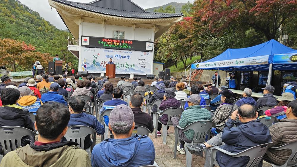 '제28회 백두대간 산삼심기 축제' 성황리에 열려