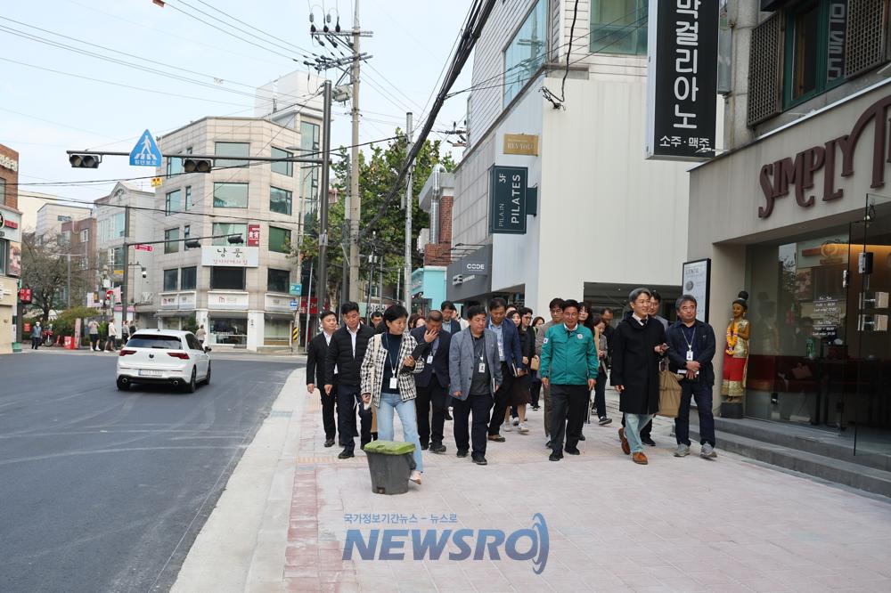 마포구, 연남동 '끼리끼리길' 안전과 상권 활성화
