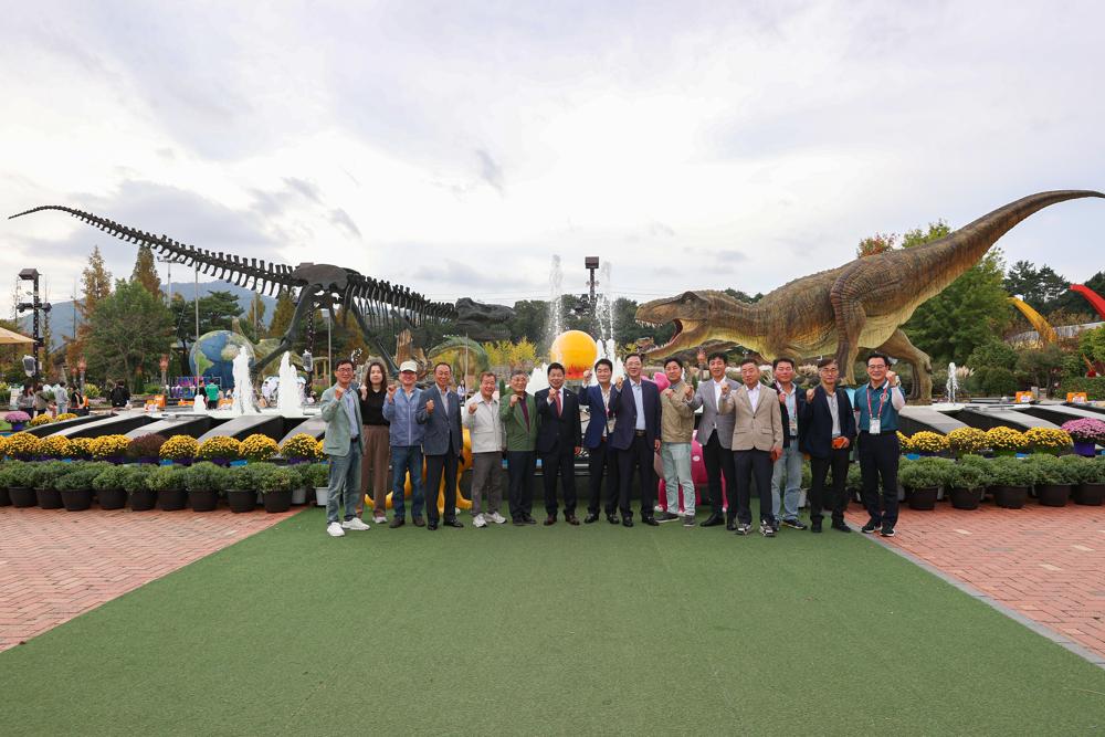 고성군, 2024 경남고성공룡세계엑스포 현장투어 진행