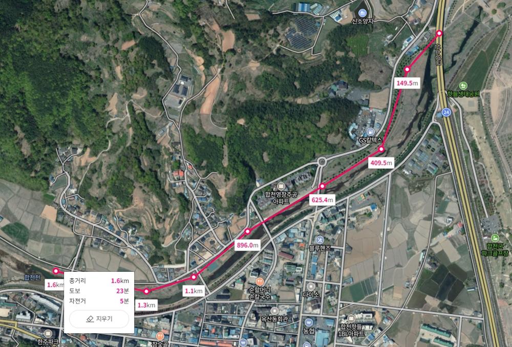 합천군, 안심가로등 추가 설치로 산책로 안전 강화
