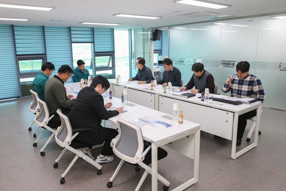 고성군수, 무인기종합타운 투자선도지구 현장 방문