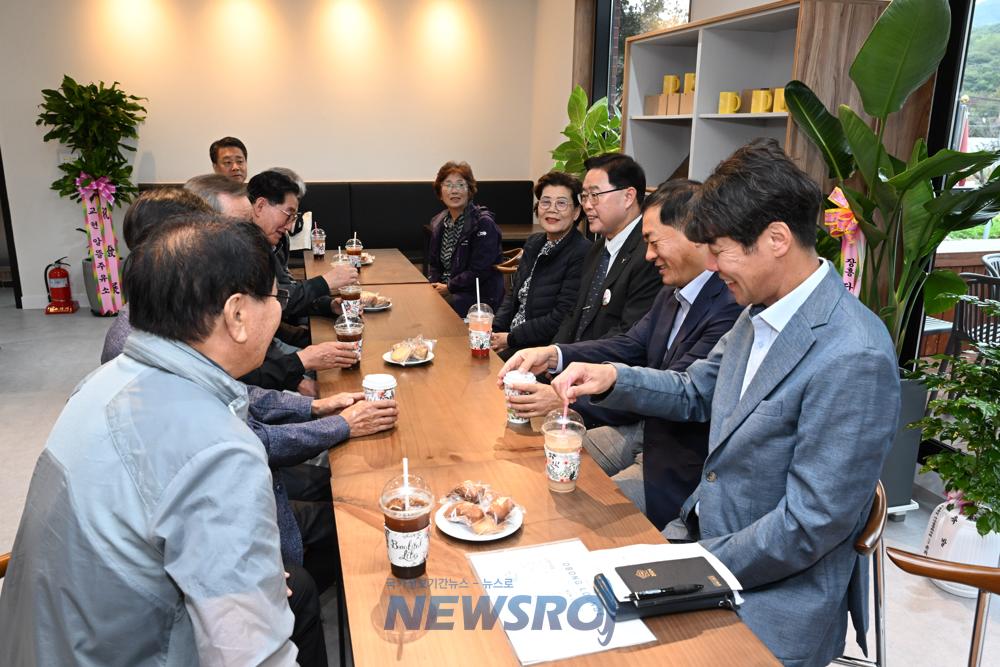 양주시장, 장흥면 오봉라운지 방문해 시설 점검 및 주민 격려