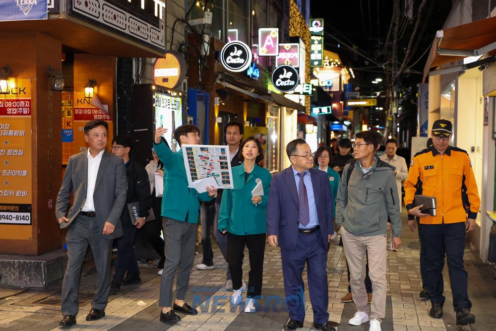 대구 중구, 핼러윈 기간 인파밀집 대비 경찰·소방 합동 비상근무