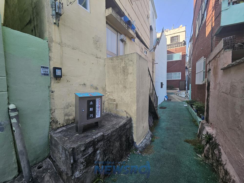 사상구 괘법동, 골목마다 보이는 소화기 설치 사업 완료