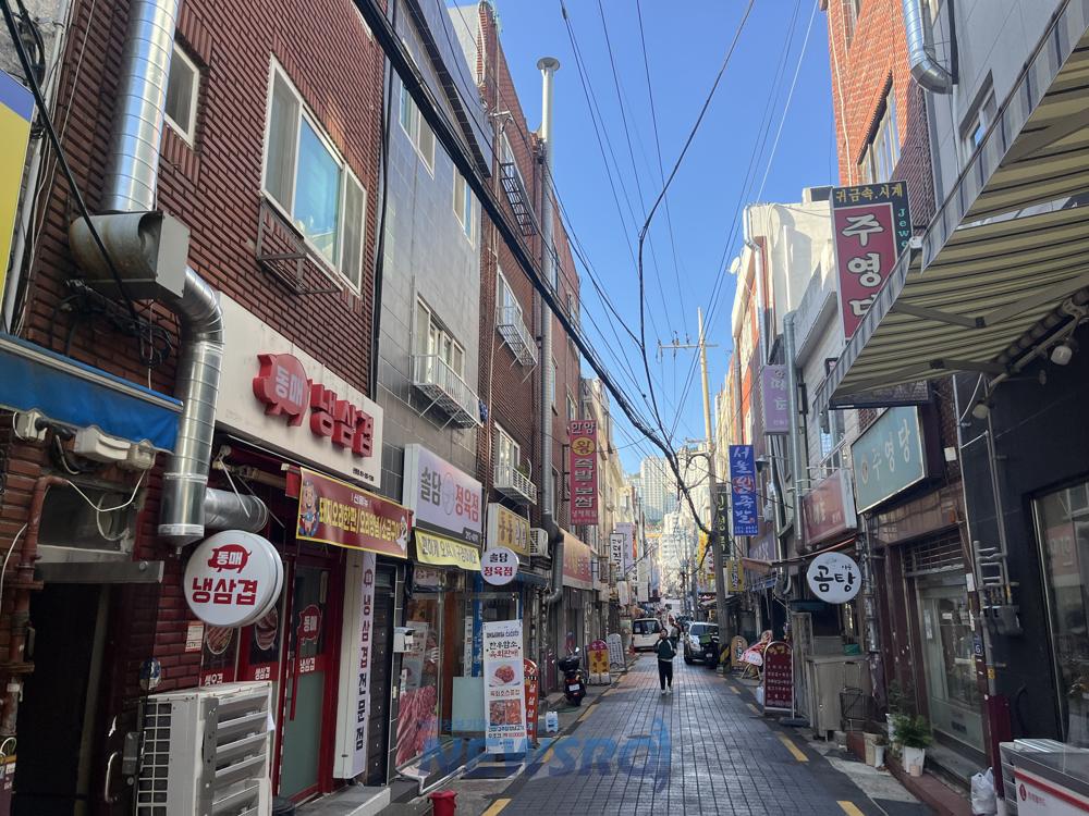 사하구, 동매신포동 골목형상점가를 1호 골목형상점가로 지정